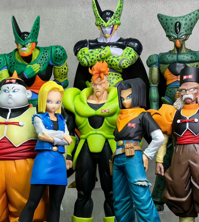 Saga dos Androides — Cell, C-16, C-17, C-18, C-19 e Dr. Gero